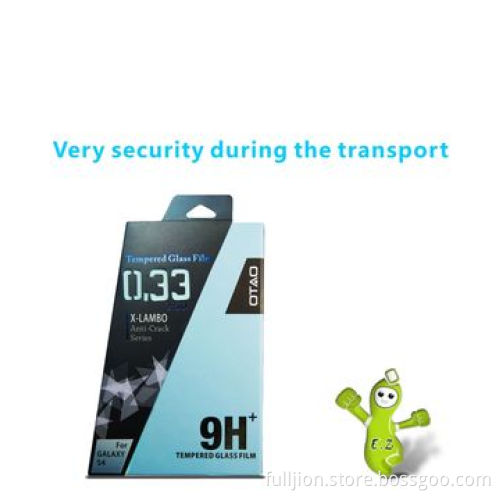 9H anti-crack 0.2mm round angle tempered glass screen protector with design for Samsung Note3